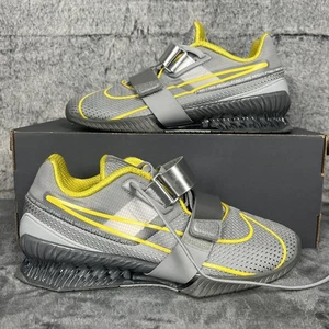 Nike Romaleos 4 Shoes Mens Size 7 Gray Weightlifting Training Straps CD3463-002 - Picture 1 of 7