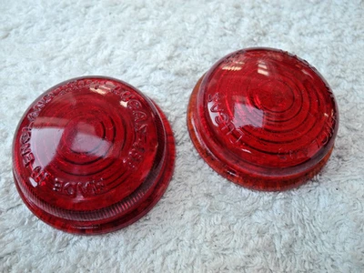 2 x Lentes de luz trasera Lucas L488 Morris Minor 1000 Land Rover Hillman etc Foto 1 de 2