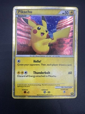 Pokemon TCG Pikachu World PW Collection 2010 English LP - Image 1 of 2
