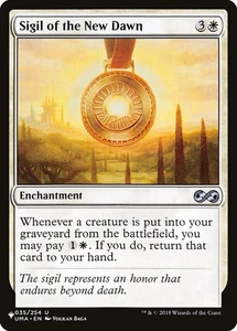 [MTG] Sigil of the New Dawn (UMA-35) (PLST) NM - Picture 1 of 1