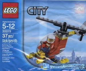 LEGO CITY Feuerwehr Hubschrauber mit Pilot 30019 - Picture 1 of 1