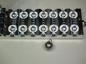 Salzwasser Kanonenkugel Senker Form 2oz Produktion 14 Hohlraum CNC Aluminium USA 3RD - Bild 1 von 3