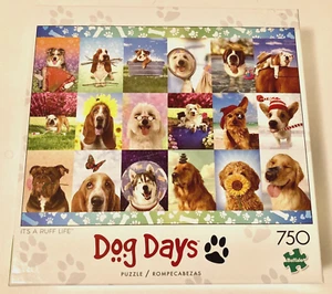 Buffalo Games, Dog Days - IT'S A RUFF LIFE - 750 Piece Puzzle, Poster Included - Picture 1 of 7