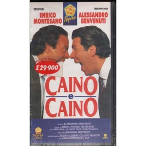 Caino E Caino VHS Alessandro Benvenuti / Enrico Montesano Penta Video Sigillata - Imagen 1 de 2