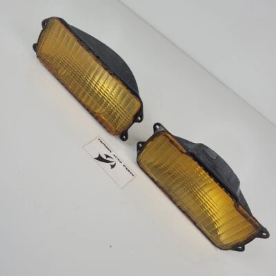 Juego de 2 marcadores laterales delanteros ámbar Ford E-250 1983-1991 OEM Foto 1 de 4