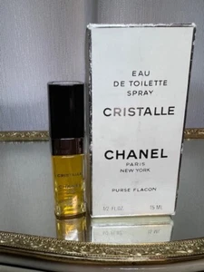 Chanel Cristalle edt 15 ml. Vintage 1980s.  Sealed bottle. - Picture 1 of 4