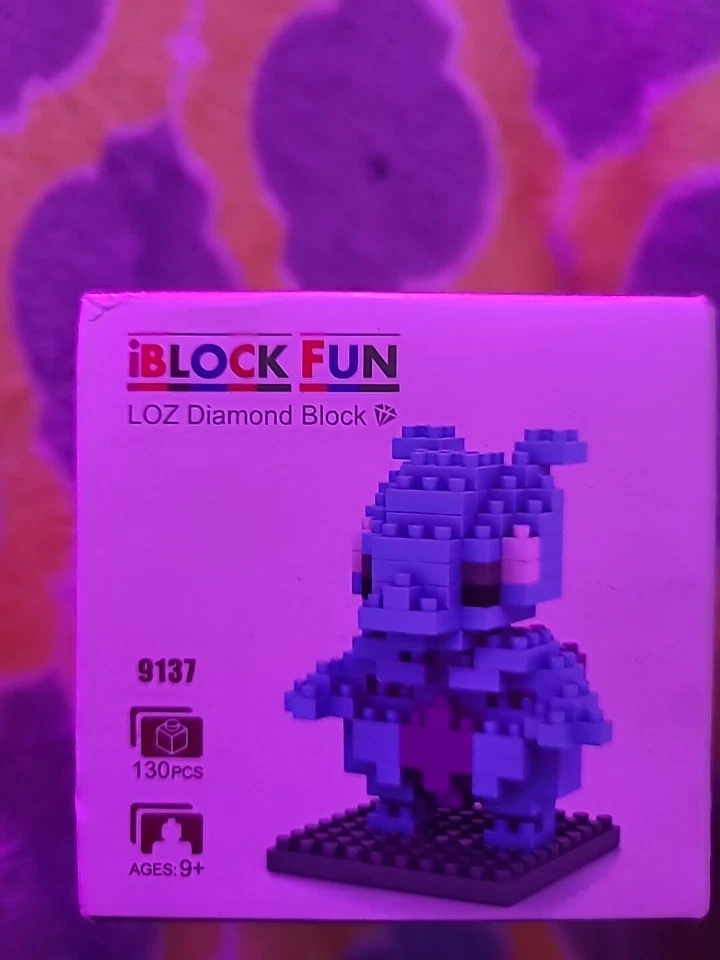 Rare Loz Diamond Blocks Pokemon Nano Mini Block 130 Pcs In Original Box. - Image 1 of 4