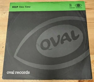 OVAL 106 T 12" 33RPM '92 DEEP "THIS TIME" DEMO ORLAKE A2/B2 EX- - Picture 1 of 9