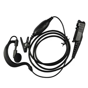 G Shape Słuchawki Zestaw słuchawkowy Mic PTT do Motorola Mototrbo Walkie Talkie 2-drożne radio - Zdjęcie 1 z 5