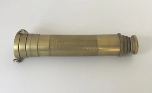 Antique Maritime Brass Folding Ship TELESCOPE /COMPASS THOS J EVANS London RARE - Picture 1 of 12