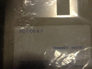 PC DOS 6.3 - SEALED MEDIA 3.5" - Picture 1 of 2