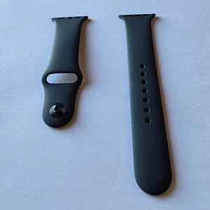 Unused Original MIDNIGHT Apple Watch Sport Band 46mm LARGE M/L in Bulk Pkg - Picture 1 of 10