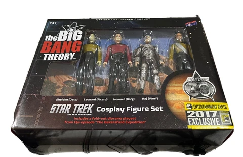 The Big Bang Theory Star Trek Cosplay Figure Set Limited Edition 1329/2288 Cover