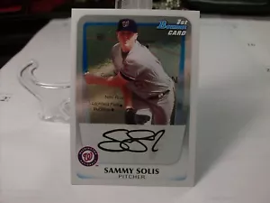 2011 Bowman Prospects International #BP106 - Sammy Solis - Washington 11-223 - Picture 1 of 2