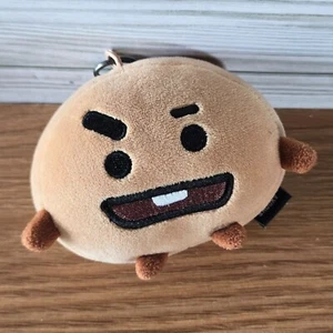 BT21 Line Friends Shooky Brown Plush Keychain Zipper Pull M4 - Picture 1 of 10