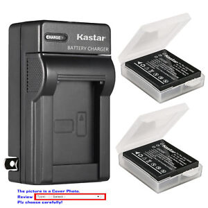 Kastar Battery Wall Charger for Samsung IA-BH125C & Samsung HMX-R10EDC HMX-R10SP