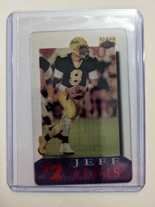 🏆 1996 Clear Assets Phone Cards $2 JEFF LEWIS #10 DENVER BRONCOS - Picture 1 of 2