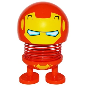 4-inch Smiley Face Bobblehead with Adhesive Feet for Mounting in Car, Cute Mini - Picture 1 of 72