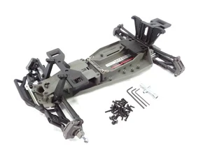 Traxxas Rustler BL-2s Heavy Duty Chassis Kit Set Arms Shock Tower Bumpers Roller - Picture 1 of 12