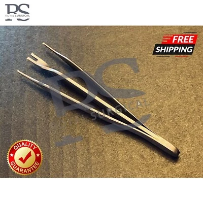 Pinzas Adson Insorb 12,5 cm Instrumento de agarre quirúrgico de plástico de doble punto Foto 1 de 2