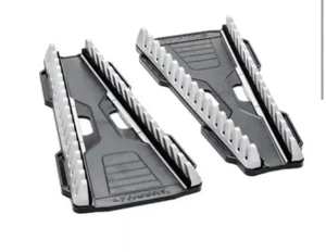 T164 Husky  16 Piece Wrench Rack Tool Organizers (2 Pack) New Open - Picture 1 of 6