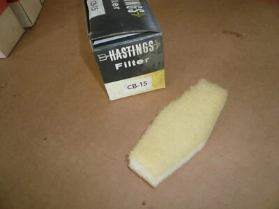 Filtro respirador cárter motor elemento cárter Hastings CB15 Foto 1 de 2