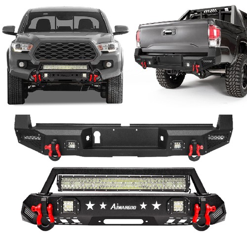Offroad For 1623 Toyota Front or Rear Bumper W/Winch Plate