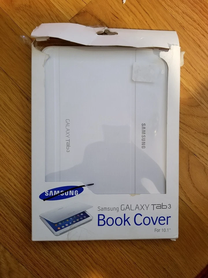 Samsung GALAXY TAB 3 BOOK COVER & STAND 10.1" - White - EF-BP520 "NEW-OTHER" - Image 1 of 1