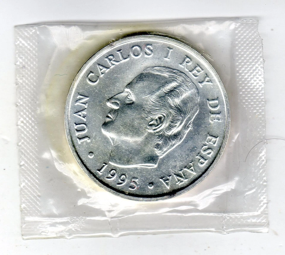 SPAGNA SPAGNA SPAGNA Juan Carlos I 2000 Pesetas 1995 FDC COMMEMORATIVO ARGENTO - Immagine 1 di 2