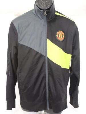 Manchester United F.C. MUFC Soccer Team Track Jacket Full Zip Coat Adult Medium - Image 1 of 4