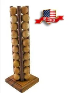 Tower Puzzle Wooden 3d Toy Wood Assembly Gift Adult Brain Teaser Home Decor Fun  - Picture 1 of 3