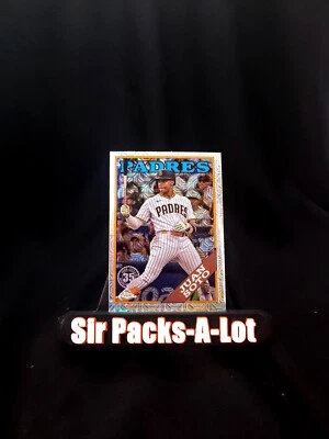 2023 Topps Update JUAN SOTO Padres Chrome 1988 Silver Mojo T88CU-69 - Image 1 of 2
