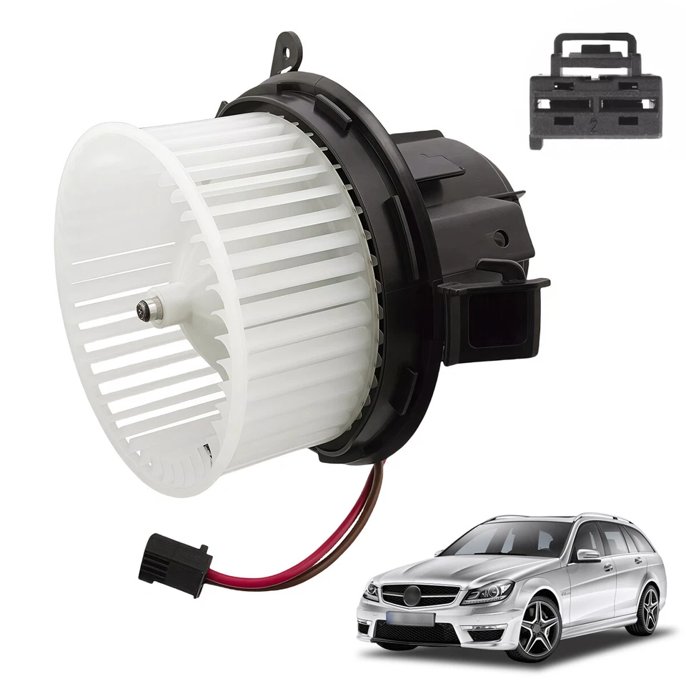 Motor soplador calentador aire acondicionado para Mercedes-Benz Clase C 12-15 Clase E 11-16 2128200708 Foto 1 de 4