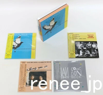 Allan Holdsworth & Gordon Beck / JAPAN Mini LP CD x 4 titles + PROMO BOX Set!! - Image 1 of 4