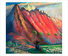 Werefkin Twilight Years 1922 Alpine Fine Art Druck Poster Wandkunst MIT GRENZE
