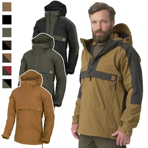 Jacket Helikon-Tex ANORAK WOODSMAN Army Outdoor Kangaroo Tactical Hooded Coat - Picture 1 of 28