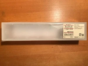1 x SMALL Plastic CLING WRAP CASE by Muji Japan - Japanese Cling Film Clear Case - Picture 1 of 8