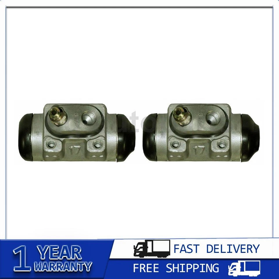 Para Kia Sedona 2002~2005 2x Piezas Traseras Centradas Tambor Freno Rueda Cilindro Foto 1 de 4