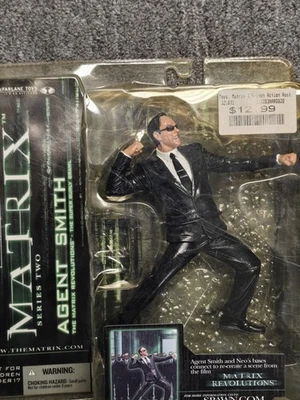 NUEVO Lote de 2 McFarlane Matrix Serie 2 NEO + Agent Smith Burly Brawl ¡LEER DESCRIPCIÓN!! Foto 1 de 4