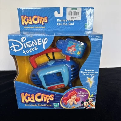 Disney Tunes Kid Clips Little Mermaid Radio Music Player Under The Sea SEALED - Image 1 of 4
