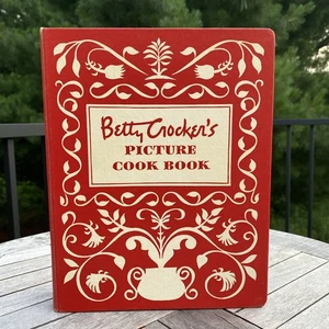 1950 BETTY CROCKER's PICTURE COOKBOOK 5 Ring Binder First Edition Sixth Printing - Picture 1 of 14