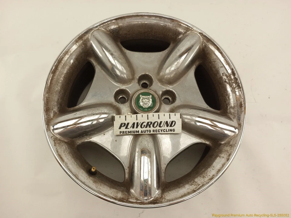 Llanta de aleación única Jaguar XK8 17x8 5 radios cromada compatible con 1997-1999 97 98 99 Foto 1 de 4