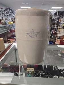 Robinson Ransbottom Blue Crown 3 Pottery Stoneware Crock - Picture 1 of 13