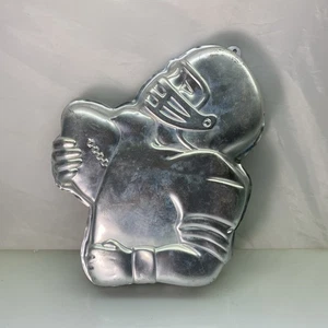 Vintage 1987 Wilton Football Spieler Kuchenform Backen Aluminium 2105-4610 NFL - Bild 1 von 6