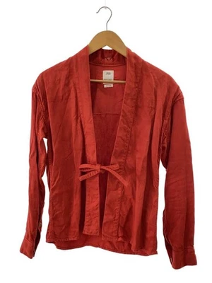 visvim Long Sleeve Shirt 1 Linen RED 0118305011002 Ramo Shirt - Image 1 of 4