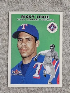 2000 Fleer Tradition Update Ricky Ledee #U123 - Bild 1 von 2