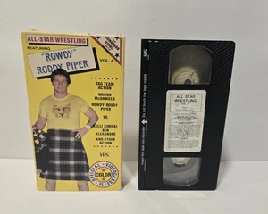 All-Star Wrestling "Rowdy" Roddy Piper VHS Tape Vol. 4 (1985) - Bild 1 von 2
