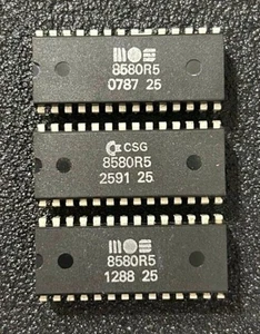 1x MOS/CSG 8580 R5 Commodore 64 SID do Shortboard PRZETESTOWANY 100% działa - Zdjęcie 1 z 1