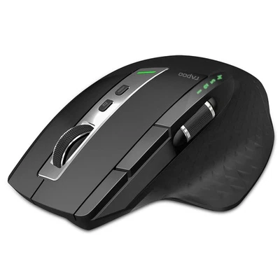 Bluetooth Wireless Mouse, 4 Adjustable DPI Rechargeable, Multi-Device (3 Blue... - Image 1 of 4