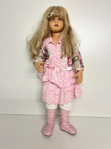 PUPPE 77 cm   Limitierung Künstlerpuppe J.C. Günnel ? 2006 - Bild 1 von 6